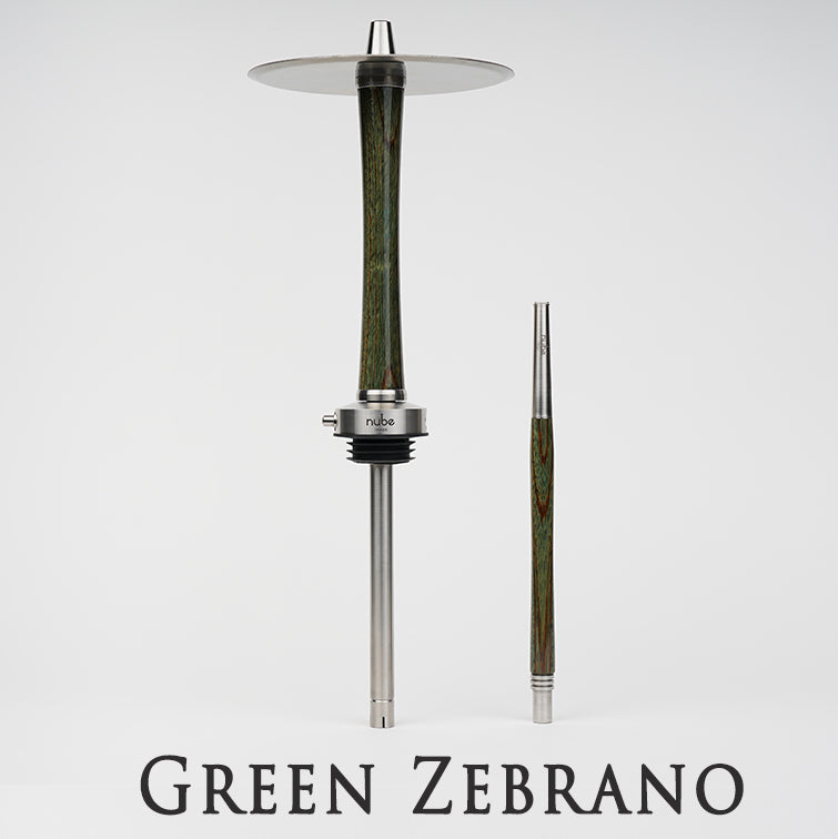 【ロシア製】Nube Unique Zebrano Green【パイプ】 nube UNIQUE / Green Zebrano – soi shisha